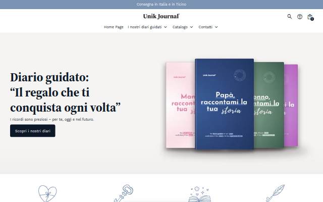 Startseite von Unikjournal Italia