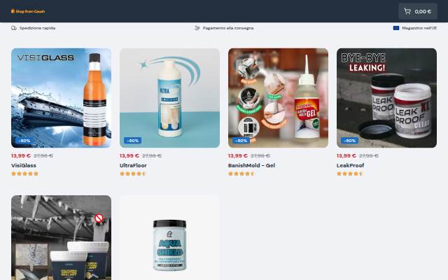 Startseite von Shop From Couch