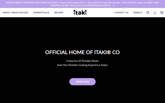 Itakico storefront