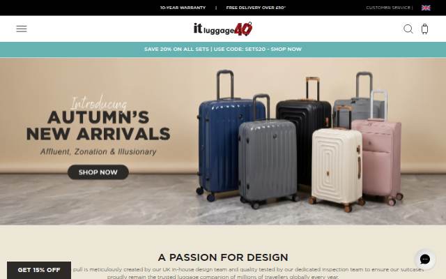 Startseite von it Luggage