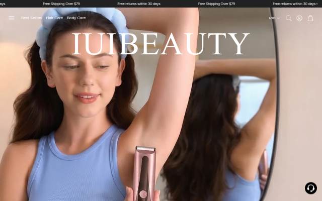 IUI BEAUTY storefront
