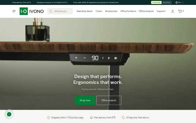 IVONO storefront