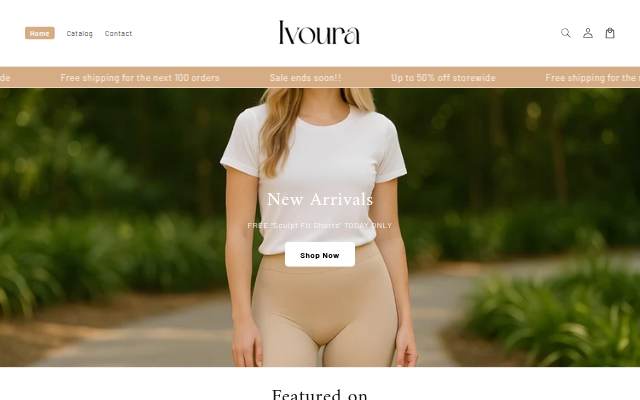 Ivoura storefront