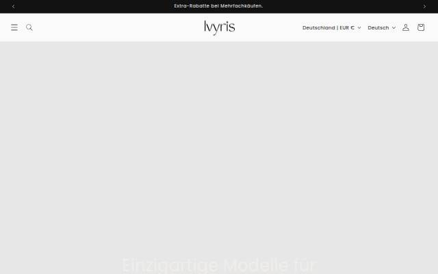 Startseite von Ivyris