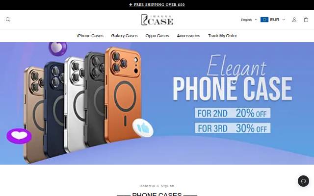 Iwannacase - Premium Phone Cases &amp; Accessories storefront
