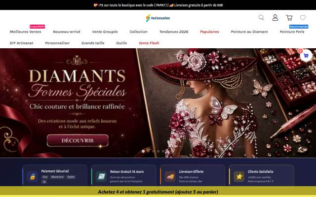 Iwisesales storefront