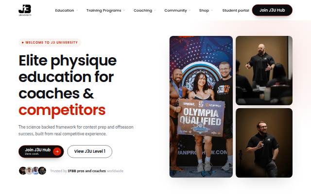 J3 University storefront