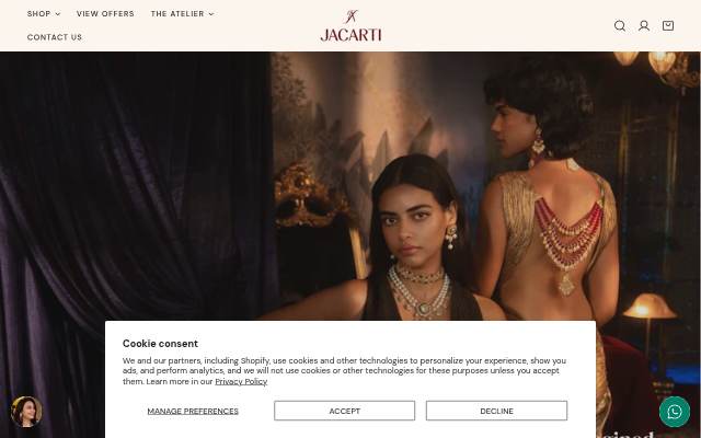 Jacarti storefront