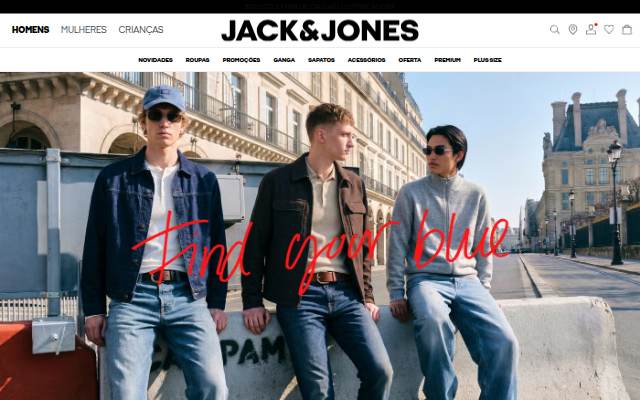 Montra da JACKJONES.COM