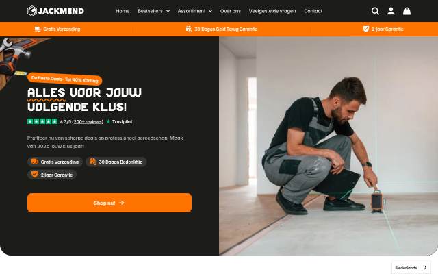 Jackmend storefront