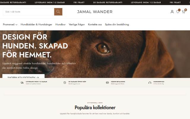 Jamal wander storefront