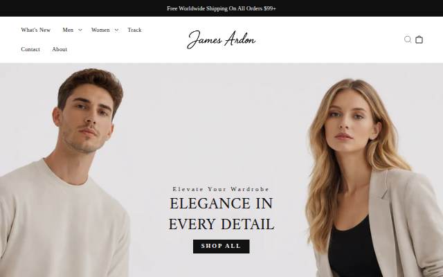 James Ardon storefront