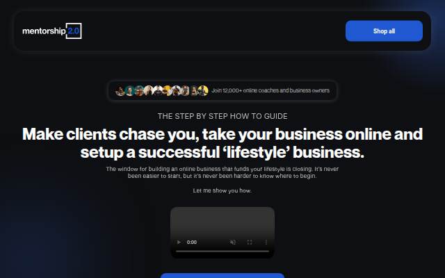 Escaparate de James Smith Business Mentorship