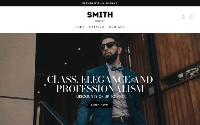 JamesSmithOutlet storefront