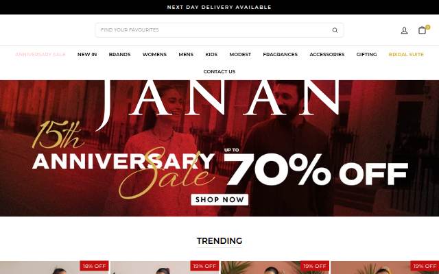 Escaparate de Janan