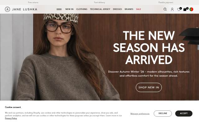Jane Lushka storefront