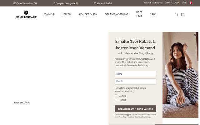 Startseite von DE - JBS of DK
