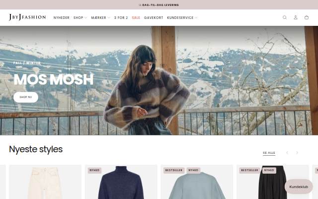 J BY J Fashion storefront