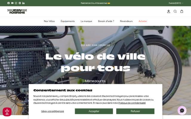 Jean Fourche storefront