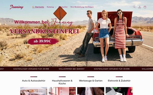 Jeaniny storefront
