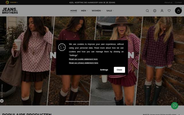 Jeansbrothers storefront