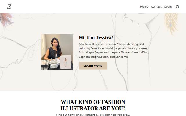 Pencil, Pigment & Pixel: Drawing the Fashion Face storefront