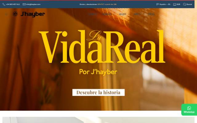Tienda online de zapatillas y ropa deportiva storefront