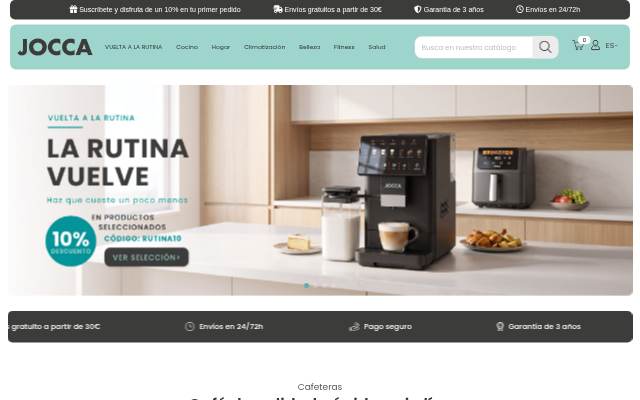 JOCCA storefront