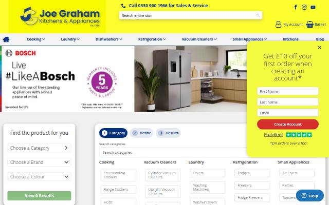 Vitrine de Joe Graham &amp; Son Ltd Home