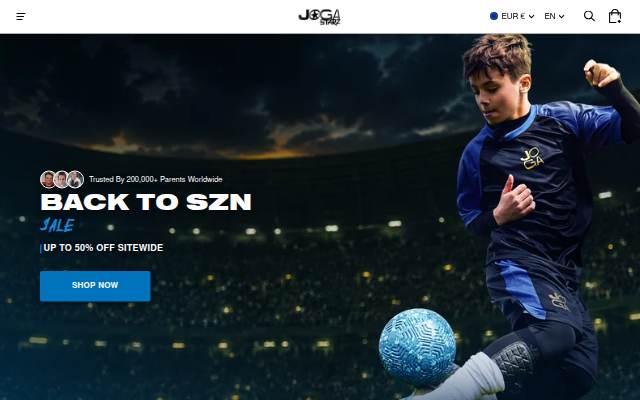 JOGA Starz storefront