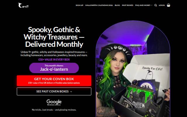 Coven - Spooktacular Subscription Boxes storefront