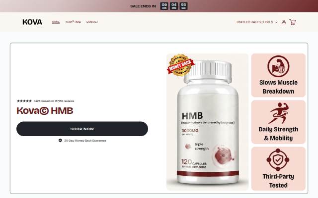 Kova storefront