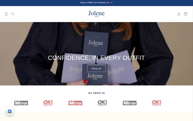 Jolene storefront