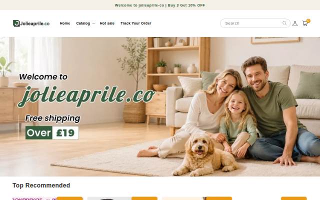 jolieaprile.co storefront