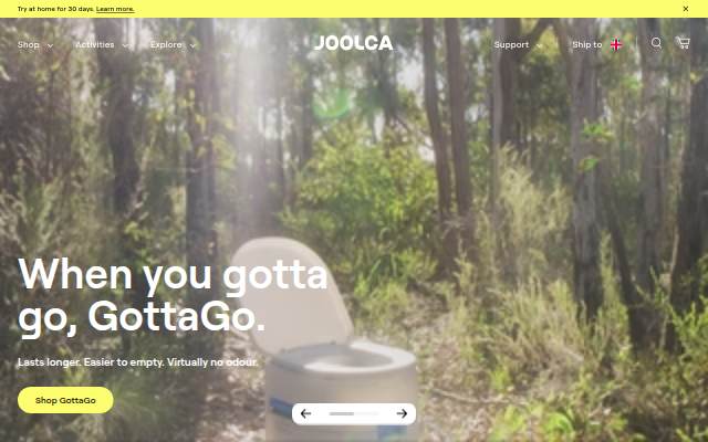 Joolca United Kingdom storefront