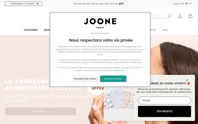 joone.fr storefront