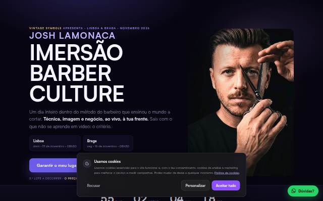 Imersão Barber Culture storefront