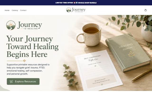 Journey to Healing storefront