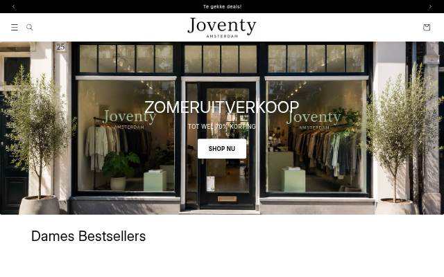 Joventy.nl storefront