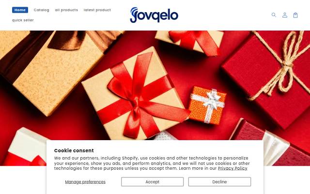 Jovqelo storefront