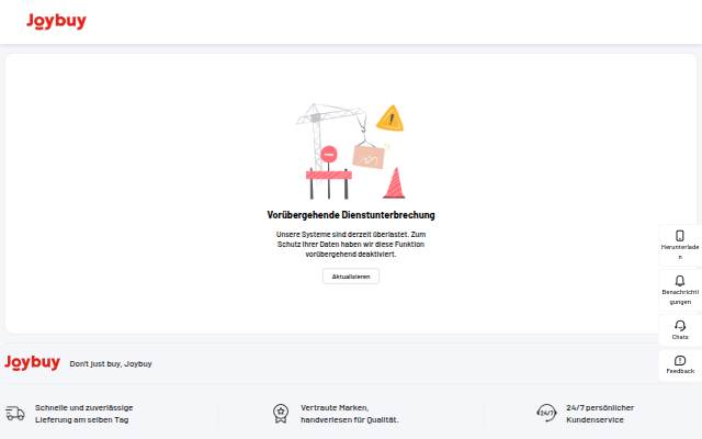 Joybuy Risk Control storefront