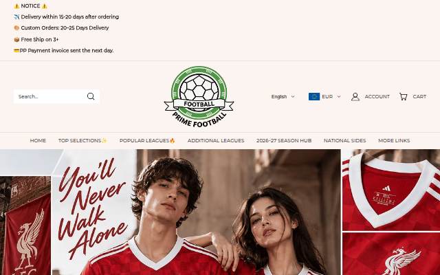 PRIME KIT SHOP storefront