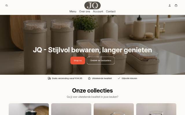 JQ Products storefront