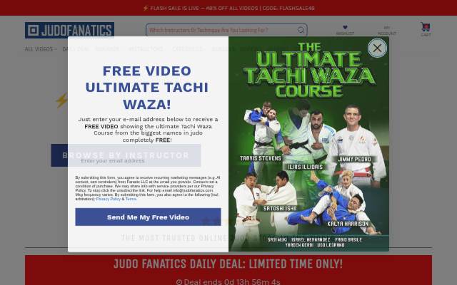 Judo Fanatics storefront