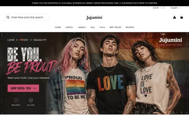 Jujumini storefront
