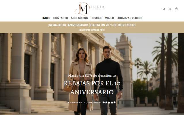 Julia Madrid storefront