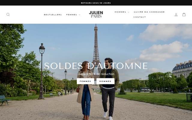 Startseite von JulienParis