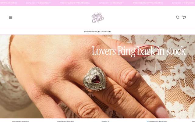 July Child Jewellery storefront