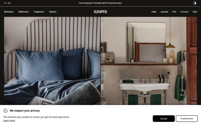 Juniper storefront