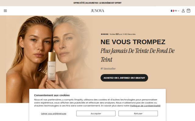 Junova storefront